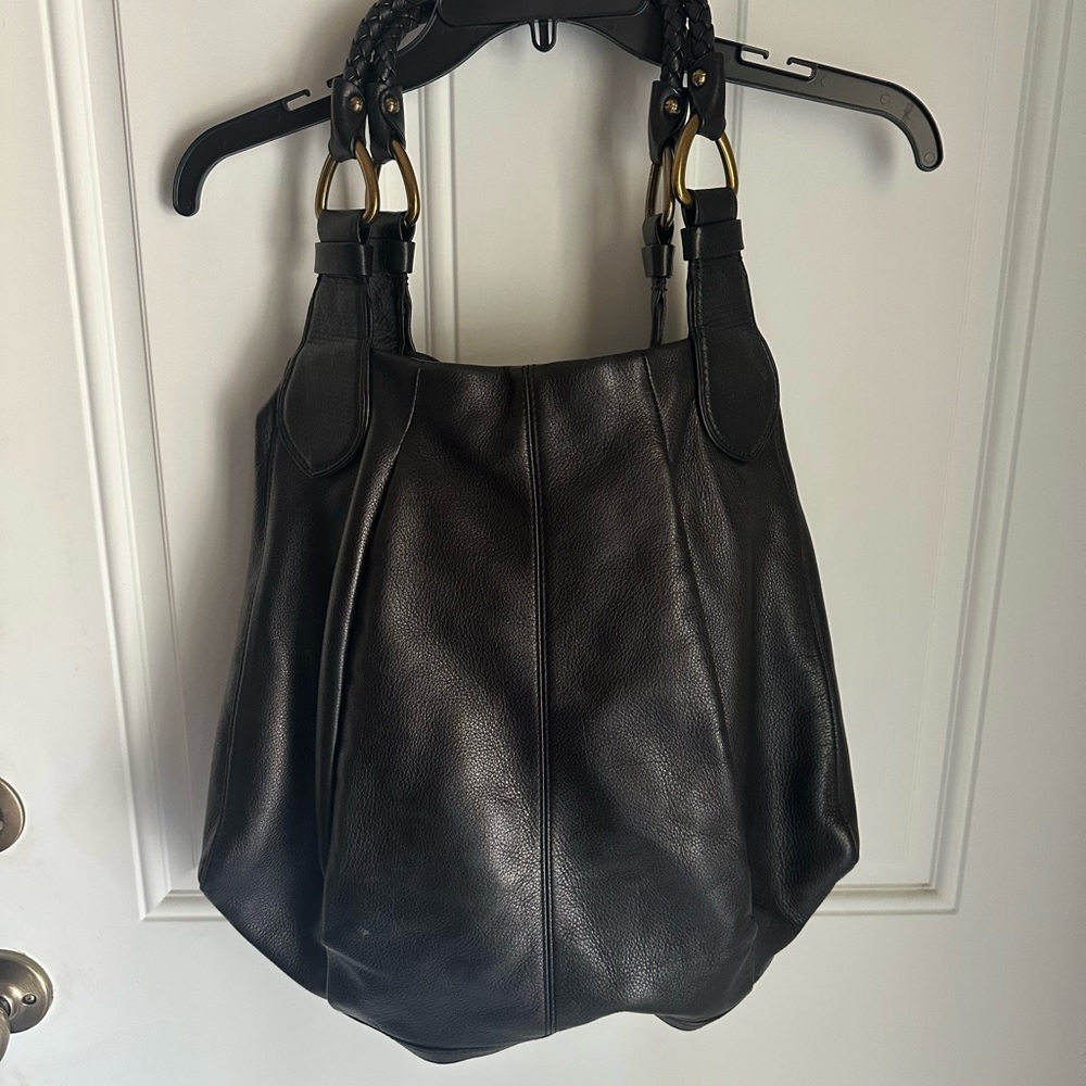 Black Genuine Leather Women's Bag